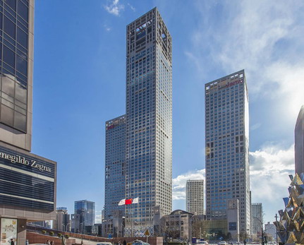 北京銀泰中心外觀圖