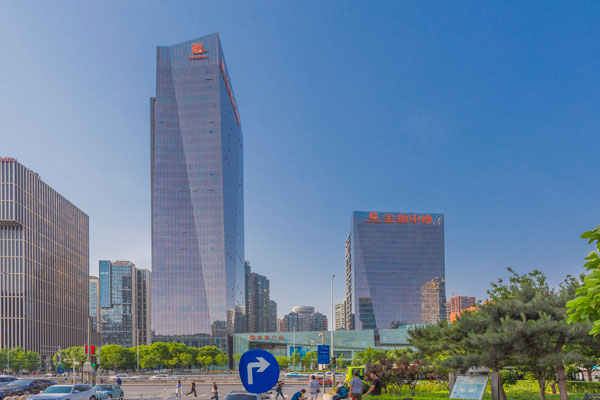 金地中心寫(xiě)字樓外觀圖