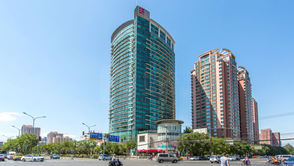 國(guó)際創(chuàng)展中心外觀圖